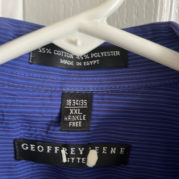 EUC Men’s Long Sleeve Dress Shirt: Size XXL - Picture 3 of 6